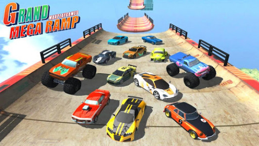 اسکرین شات بازی Mega Ramp Car Jumping 2020 4