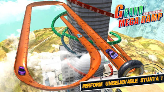 اسکرین شات بازی Mega Ramp Car Jumping 2020 7
