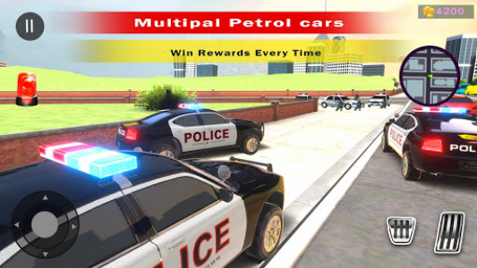 اسکرین شات بازی Police Car Driving in City 4