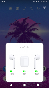 اسکرین شات برنامه AirDroid | An AirPod Battery App 1