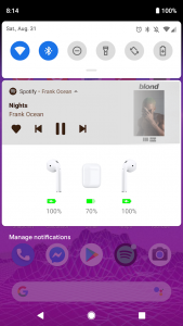 اسکرین شات برنامه AirDroid | An AirPod Battery App 5