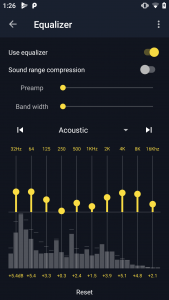 اسکرین شات 3 برنامه LAP - Light Audio Music Player