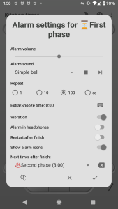 اسکرین شات 3 برنامه Kitchen Multi-Timer