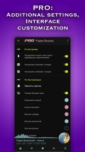 اسکرین شات 5 برنامه Radio: Record,Europa,Nashe,DFM