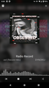 اسکرین شات برنامه Radio: Record,Europa,Nashe,DFM 5