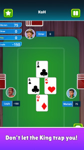 اسکرین شات 6 بازی Trix King of Hearts Card Game