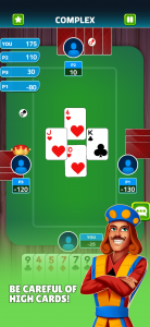 اسکرین شات بازی Trix King of Hearts Card Game 2
