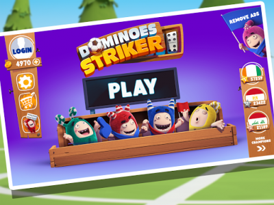 اسکرین شات بازی Dominoes Oddbods Striker 7