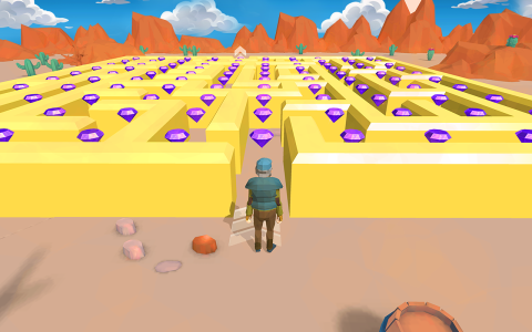 اسکرین شات 5 بازی 3D Maze game: Labyrinth