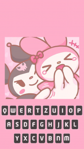 اسکرین شات 4 برنامه My Melody and Kuromi Keyboard
