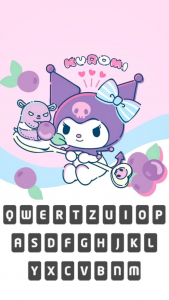 اسکرین شات 2 برنامه My Melody and Kuromi Keyboard