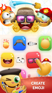 اسکرین شات برنامه Emoji Up: emoji maker sticker 2