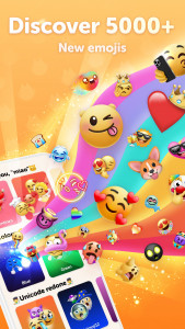 اسکرین شات برنامه Emoji Up genmoji maker sticker 2