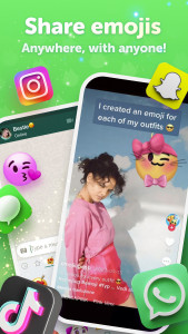 اسکرین شات برنامه Emoji Up genmoji maker sticker 5