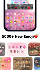 اسکرین شات 2 برنامه Emoji Up genmoji sticker maker