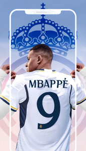 اسکرین شات برنامه Mbappe Real Madrid Wallpapers 7