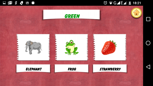اسکرین شات 5 برنامه Learn Colors Kids