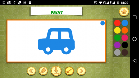 اسکرین شات 4 برنامه Learn Colors Kids