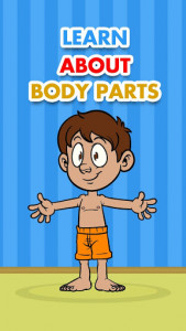اسکرین شات برنامه Learn About Body Parts 1
