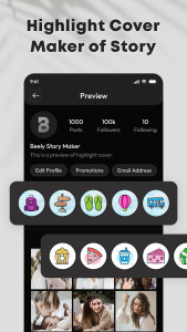 اسکرین شات 7 برنامه Beely Story Maker & Editor App