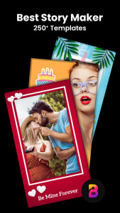 اسکرین شات برنامه Beely - Story Video Editor 2