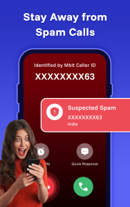 اسکرین شات 2 برنامه Caller ID & Spam Blocker– Mbit