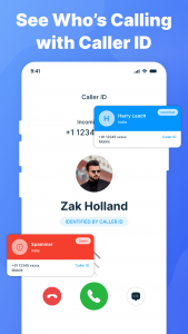 اسکرین شات برنامه Caller Id: Dialer, SMS & Block 3