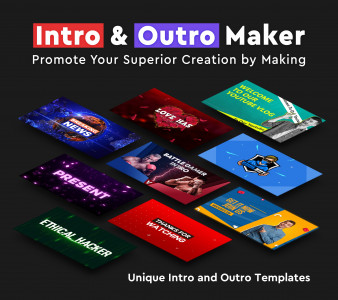 اسکرین شات برنامه Intro Promo Video Maker Introz 8