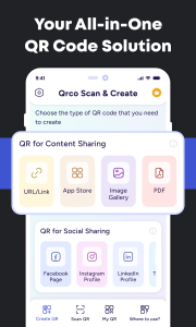 اسکرین شات 4 برنامه QR Code Generator & Scanner