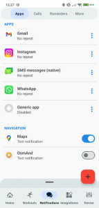 اسکرین شات 2 برنامه Notify for Amazfit & Zepp
