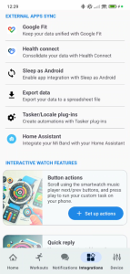 اسکرین شات 3 برنامه Notify for Amazfit & Zepp