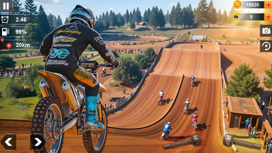 اسکرین شات 2 برنامه Mx Motocross Racing Games
