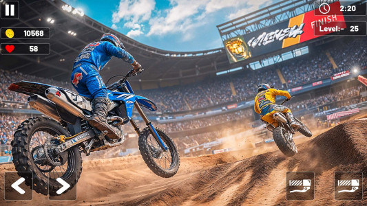 اسکرین شات 3 برنامه Mx Motocross Racing Games