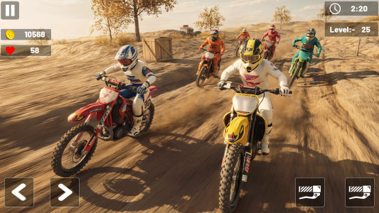 اسکرین شات 1 برنامه Mx Motocross Racing Games