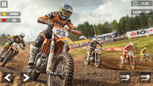 اسکرین شات 1 برنامه Mx Motocross Racing Games