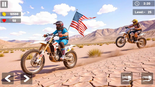 اسکرین شات 5 برنامه Mx Motocross Racing Games