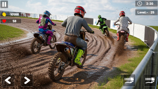 اسکرین شات 3 برنامه Mx Motocross Racing Games