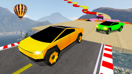 اسکرین شات بازی Cyber Truck Simulator: Stunt Racing Game 6