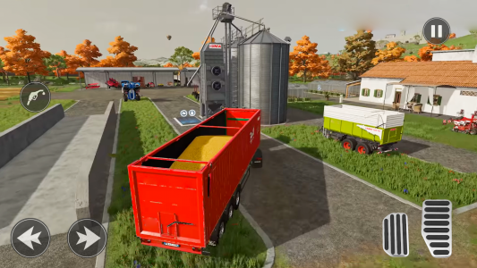اسکرین شات بازی Real Farm Tractor Trailer Game 2