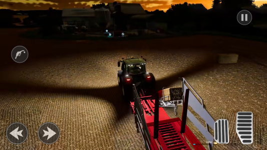 اسکرین شات بازی Real Farm Tractor Trailer Game 3