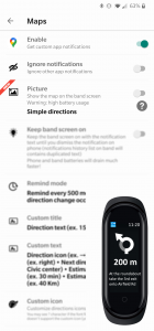 اسکرین شات برنامه Notify Lite for Mi Band 3