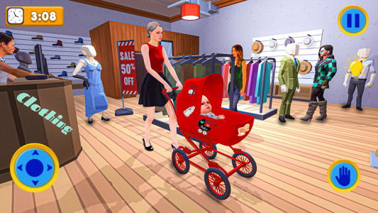 اسکرین شات بازی Mom Simulator Mother Life Sim 1