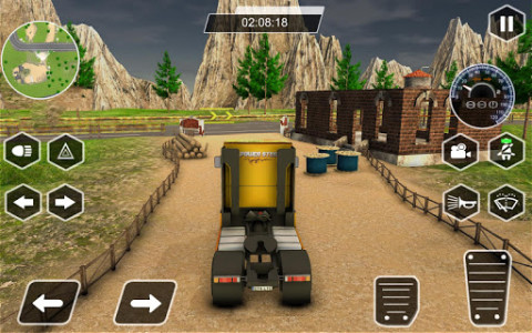 اسکرین شات بازی Dr. Truck Driver : Real Truck Simulator 3D 3