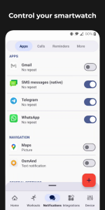 اسکرین شات برنامه Notify for Mi Band & Xiaomi 2