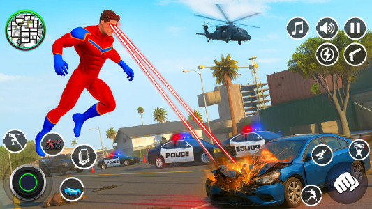 اسکرین شات 1 بازی Hero Rescue: Open World Crime