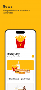 اسکرین شات برنامه McDonald's 2