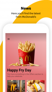 اسکرین شات برنامه McDonald's 2