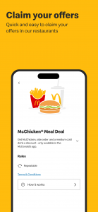 اسکرین شات برنامه McDonald's 4