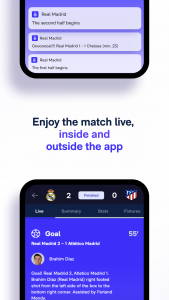 اسکرین شات 2 برنامه Real Madrid