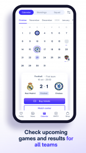 اسکرین شات 4 برنامه Real Madrid